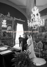 wedding florence, sala rossa wedding hall, tuscany weddings